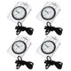 thumbnail image 5 of Portable Survival Compass Hiking And Camping Tool Compact Size Acrylic Material 4Pcs, 5 of 5