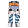 thumbnail image 4 of Cute Cat With Heart Winter Female Pants Flannel High Waist Women Pants Lady Warm Straight Leg Plush Trousers, 4 of 7