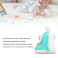 thumbnail image 4 of Piano Camera Shape Puzzle Toy, Educational Toy Sturdy Colorful Piano Camera Shape Development Toy Attractive  for Kids White,Blue, 4 of 7