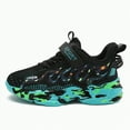 thumbnail image 5 of Karoyedx Kids Sneakers Boys Boys Girls Sneakers for Kids Non-Slip Tennis Shoes Fashion Lightweight Breathable Running Sport Athletic Black Size,5.5, 5 of 5