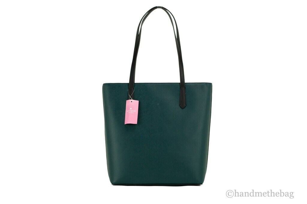 Kate Spade Daily Colorblock Saffiano PVC Shoulder Tote Handbag (Peacock  Sapphire Multi) 