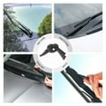 thumbnail image 6 of UEETEK 5Pairs Rubber p for Frameless Wiper Blades Black Natural Rubber for Car Use Clear Viewing, 6 of 6