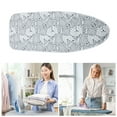 thumbnail image 5 of Unique Bargains 1 Pc Ironing Board Cover Pattern Design Non Stick Ironing Cover Light Gray White, 5 of 5