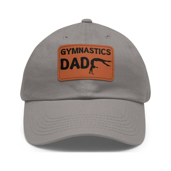 Gymnastics Dad Hat Cap Strap Back Dad Hat With Patch High School College