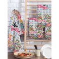 thumbnail image 2 of Spring Gnomes Kitchen Dish Towels for Drying Dishes Set of 2, Farmhhouse Floral Botanical Blue Plaid Waffle Weave Microfiber Hand Tea Bathroom Towels Quick Dry & Absorbent Towel 15.7x23.6, 2 of 7
