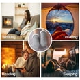 thumbnail image 4 of YUNOVA Women Knitted Slipper Socks Cozy Sherpa Fuzzy Socks Non Slip Socks Winter Indoor Double Layer Bedroom Slipper Socks, 4 of 7