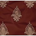 thumbnail image 4 of oneOone Organic Cotton Poplin Twill Fabric Leaves|Floral & Paisley Block Fabric Prints By Yard 42 Inch Wide, 4 of 4