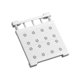 thumbnail image 1 of Organizador de armario ajustable, estante de almacenamiento, montaje en pared, bricolaje, estante para cocina y baño L: 30-45cm Ancho: 24cm, 1 of 9