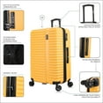 thumbnail image 4 of InUSA Ally 28" Hardside Lightweight Luggage with Spinner Wheels, Handle and Trolley, Mustard, 4 of 10
