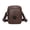 Coffee, variant on Small Crossbody Bag for Men, Faux Leather Messenger Bag Shoulder Purse for for Work Business Travel