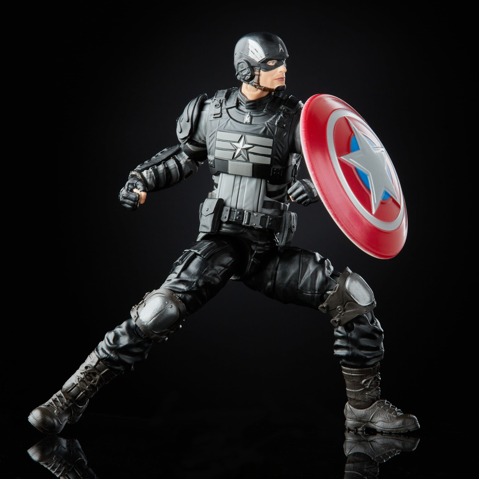 IN STOCK! STAN LEE with CAPTAIN AMERICA'S SHIELD MARVEL LEGENDS EXCLUSIVE 