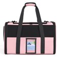 thumbnail image 2 of Bolsa de Mascotas Portátil Pequeña Bolsa de Mascotas Transpirable Bolso Al Aire Libre de Hombro Portátil de Moda para Mascotas para Perros Pequeños y Gatos de Gran Espacio, 2 of 7