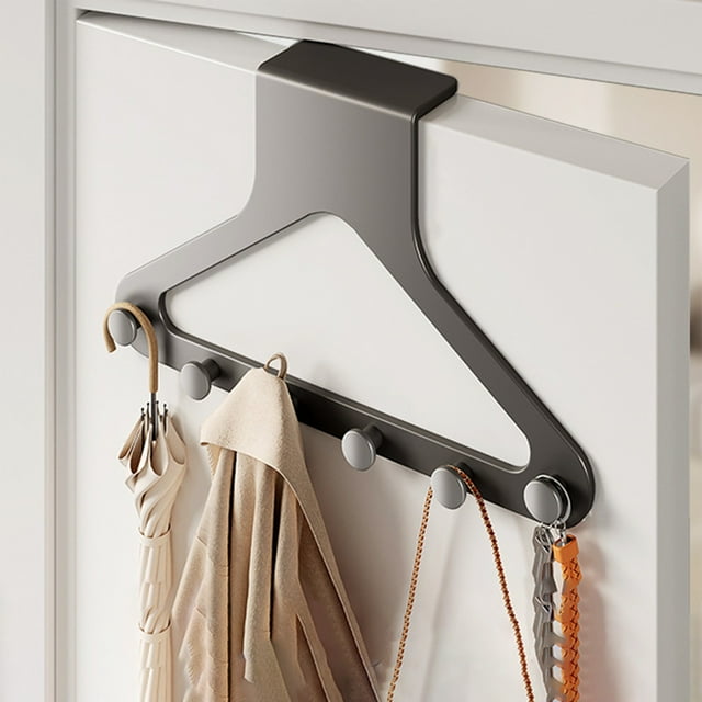 Hogar y cocina, Electrodomésticos, Almacenamiento y organización, Ganchos para colgar en la puerta, Perchero de pared, Ganchos para ropa que ahorran espacio, Ganchos de pared multifuncionales, Percha