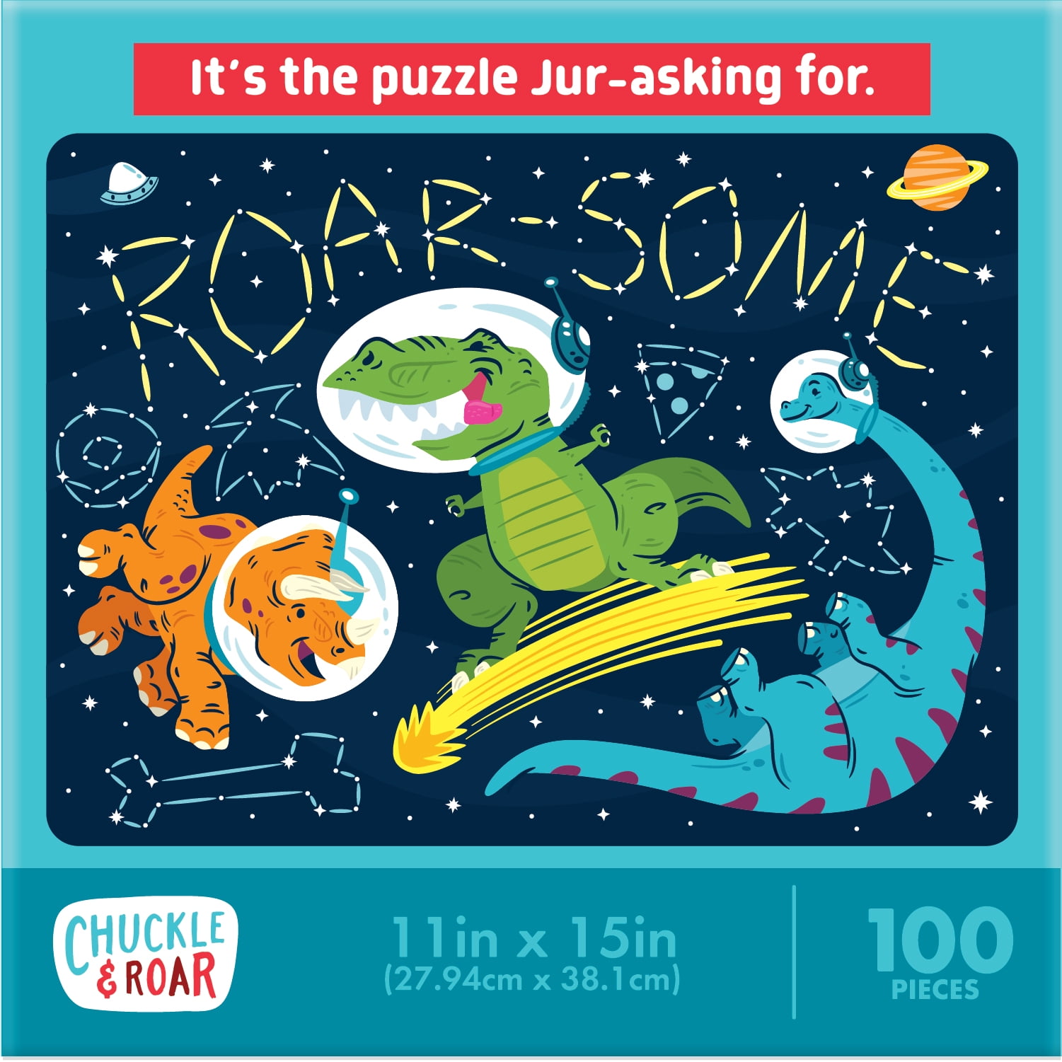 Chuckle & Roar 100pc Jigsaw Puzzle - Roar-Some for Kids by Buffalo Games