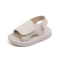 thumbnail image 4 of Cethrio Boys Comfort Sandals, Non Slip Open Toe Lightweight Casual Kids Summer Shoes Beige Size 13（Little Kids), 4 of 7