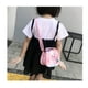 thumbnail image 2 of Bolsos de hombro para niñas JAMW Sencillez Rosa, 2 of 5