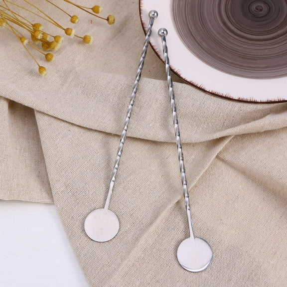 SWETRACE Stirring Mixing Sticks for Restaurant 5Pcs 7.66X0.98X0.12in