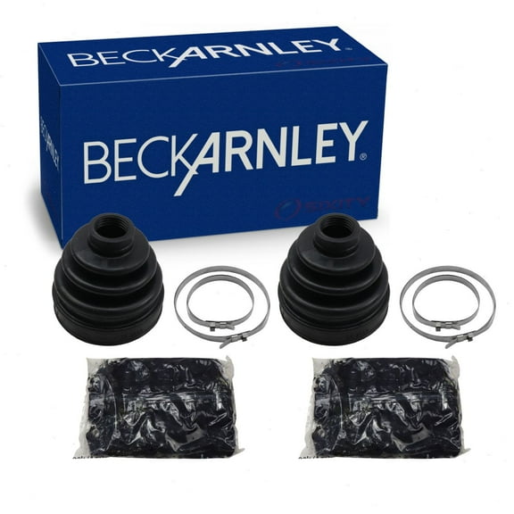 2 pc Beck/Arnley Front Inner CV Joint Boot Kits compatible with Toyota Highlander 2.7L 3.3L 3.5L L4 V6 2008-2018