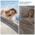 thumbnail image 2 of Black Cream Greek Key Cooling Blanket,Lightweight Breathable Summer Throw Blanket with Double Sided Cold Effect,Geometric Greece Ancient Rustic Picnic Blankets Bed Sheet for Hot Sleepers 60"x80", 2 of 8