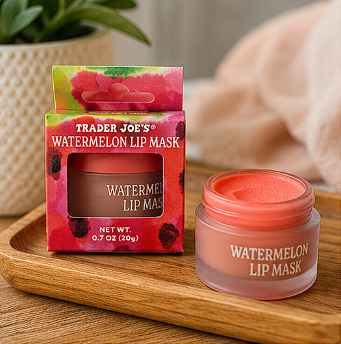 Trader Joe's Watermelon Lip Mask 0.7oz 20g (2 Jars)
