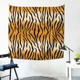 thumbnail image 2 of YFYANG Tiger Stripes Tapestry, Bedroom Dormitory Living Room Decoration Tapestrys Wall Hanging , 59 x 59 in, 2 of 9
