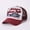 Red, variant on Men Women Adjustable Baseball Sunscreen Cap Snapback Hop Hat Unisex Cap Red One Size