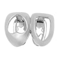 thumbnail image 5 of Unique Bargains 1 Set Fake Teeth Grills Fashion Hollow Heart for Hip Hop Gift Silver Tone, 5 of 6