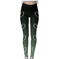 thumbnail image 4 of BLVB St. Patrick's Day Workout Leggings for Women Printed High Waisted Casual Slim Yoga Pants Athletic Tights, 4 of 5
