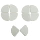 thumbnail image 3 of Paquete de 10 protectores de esquinas y bordes de prueba Blanco, 3 of 9