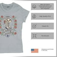 thumbnail image 6 of Outlaw Country Cowgirl Boots And Roses T-Shirt Western Rodeo Floral Cowgirl Hat Vintage Southern Rustic Women's Tee, 6 of 7