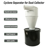 TECHTONGDA Cyclone Dust Separator Industrial Vacuum Powder Dust Collector 50L