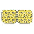 thumbnail image 7 of Xecao Honeybee for Foldable Car Sun Shades (2-Pack) offer sun protection with an easy-fold design for convenient windshield shading., 7 of 7