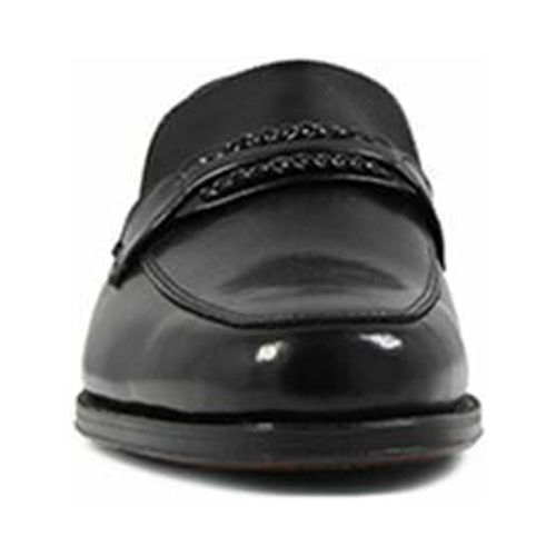Florsheim Mens Shoes Richfield Moc Toe Loafer Black Leather Slip on 17091-01 new - image 2 of 7