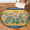 Multicolour 4, variant on CURLYOOT Round Rug 3ft Ladybugs Area Rug, Washable Circle Mat Non Slip Floor Carpet Mat, Cartoon Stripes Soft Indoor Rugs for Entryway Living Room Dining Room Bedroom
