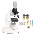 thumbnail image 3 of Children Microscope, Birthday Gift High Definition Professional Kids Microscope Kit  For Home For Observation White, 3 of 8