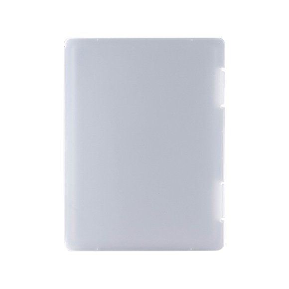 Clear A4 File Box For Office Document Storage, Reliable Material Transparent Frosted Document Storage Containers With Strong Load Bearing For Indoor Outdoor Use