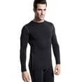 thumbnail image 3 of Hazel Tech--- Men Plush Base Layer Long Sleeve Thermal Underwear Tops&nbsp;, 3 of 5