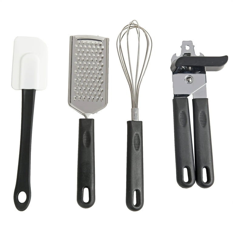 Gibson Home 99202.20 Total 20 Piece Kitchen Tool/Gadget Prepare & Serve Combo Set, Black