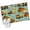 Teal Green, variant on Construction Truck Area Rugs 5'x8', Washable Small Throw Rugs for Classroom Bedroom, Cartoon Grips and Bulldozers Beige Indoor Outdoor Rug Non-Slip Low Pile Carpet Runner Reversible Floor Mats