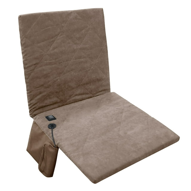 LLQkigsxse Sitting Exercise Bike Portable Stadium Seat Heated Seat Cushion Extra Wide Heated Stadium Seat Upgrade 3 Heated Foldable Chairs for Bleachers (Mobile Power Not Included)