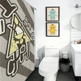thumbnail image 5 of Bill Cipher Shower Curtain Cartoon Anime for Boys Grils Gift 60x72Inch（152x183cm）, 5 of 7