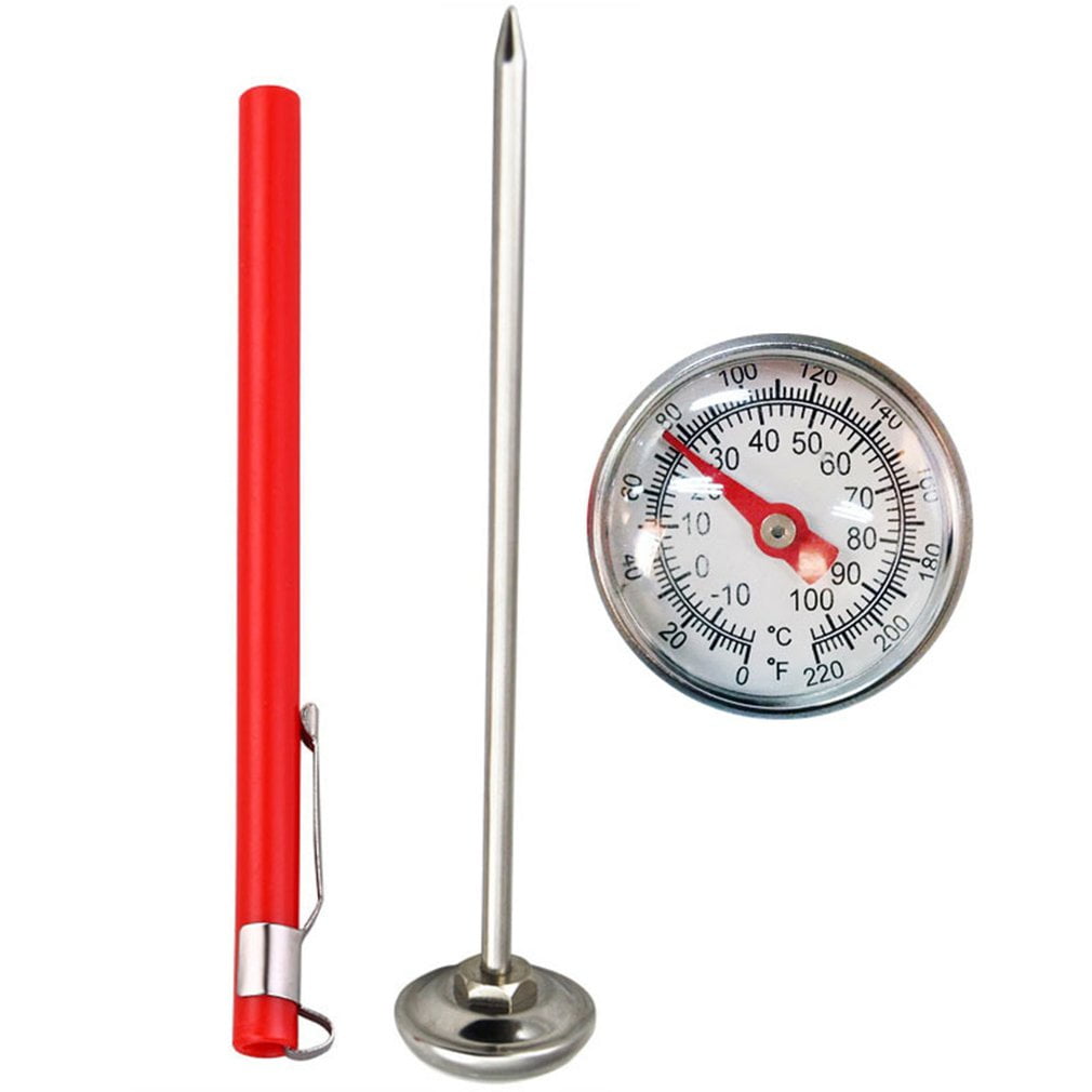 Compost Soil Thermometer 127mm Length Premium Food Grade Stainless 
