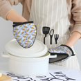 thumbnail image 6 of Lukts Cute Sloth for Silicone Oven Mitts Heat Resistant, Silicone Potholders, Mini Oven Mitts Oven Glove, Kitchen Mittens Pinch Mitts,Cooking Mitts, 6 of 7