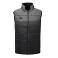 thumbnail image 2 of BLTIBY 2024 Women Men Heated Vests, 4 Heating Zones Vest (Battery Pack Not Included) Winter Lightweight Casual Warm Sleeveless Jacket with Pockets Black M, 2 of 9