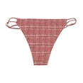 thumbnail image 2 of Tavik Bas de Bikini à Nœud Latéral pour Femmes, Rouge, Très Petit, 2 of 2