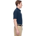 thumbnail image 2 of M610S Harriton Men's Paradise Short-Sleeve Performance Shirt Navy XL, 2 of 3