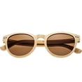 thumbnail image 2 of Earth Wood Sunglasses 020B Copacabana Wood Frame Sunglasses, Bamboo, 2 of 6