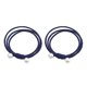 thumbnail image 2 of 10pcs Manmade Pearl Stretch Hair Bands for Women Elastic Ponytail Holders with Random Colors, Eye Catching Hair Accessories for Everyday Wear, 2 of 5