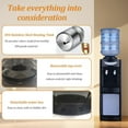 thumbnail image 4 of WSYW Hot & Cold Top Loading Water Dispenser, 5 Gallon Water Cooler Dispenser with Child Safety Lock, Ideal for Home Office Use, Black, 4 of 7