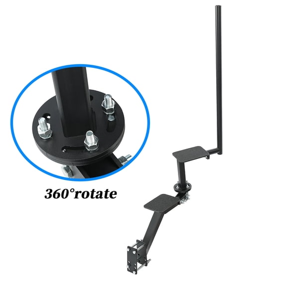 For Bass Boat 2 Step 360 Dual Boat Trailer Steps Trailer Step w/ Handle Combo